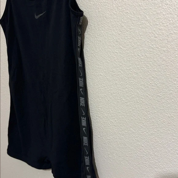 Nike Repeat Tape Unitard in Black Romper Activewear - Picture 5 of 7